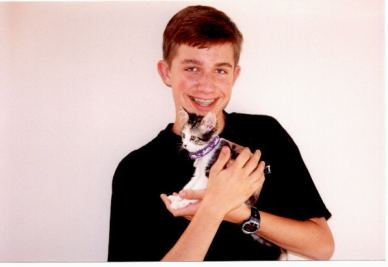 Paul holds Cleo - May 1999